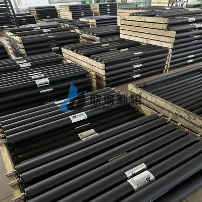 छपाई के लिए चिकनी सतह और मजबूत पहनने के प्रतिरोध के साथ रबर रोलर XL105 XL106