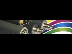 29 साल का कारखाना उच्च गुणवत्ता वाले पहनने के प्रतिरोधी एनबीआर ईपीडीएम मुद्रण रबर रोलर